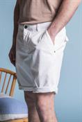 CHINO SHORT COMF.TWILL STRETCH G/D WHITE