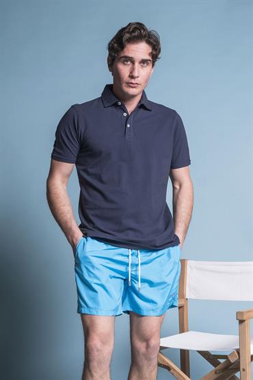 SWIMMING TRUNKS POLYESTER DK.SKY