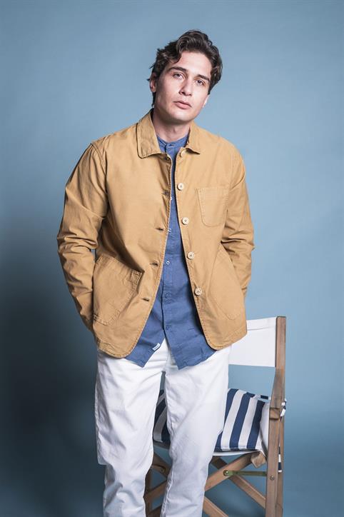 WORK JKT TWILL G/D OLD BEIGE