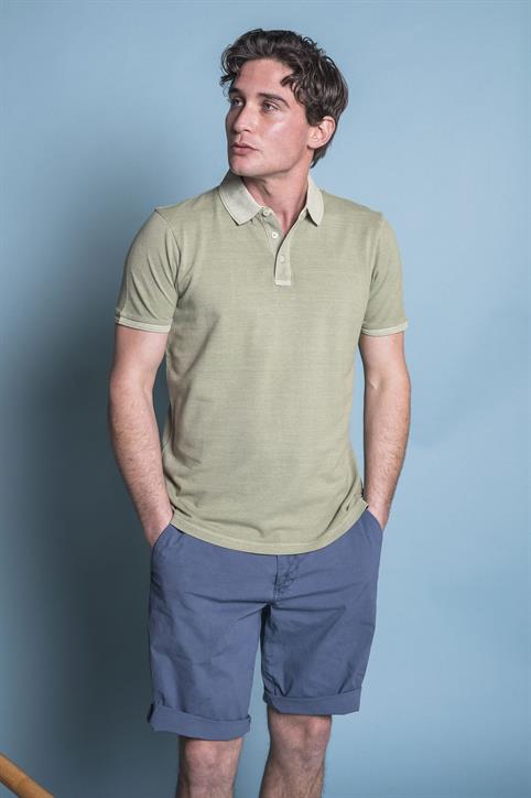 POLO S/S PIQUET SOLID G/D SALVIA