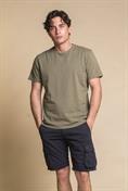 T-SHIRT S/S PIQUET SOLID G/D  GREEN