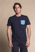 T-SHIRT PKT S/S KING CRAB COTTON F/D  NAVY