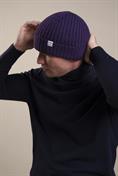 CAP LAMBSWOOL PURPLE