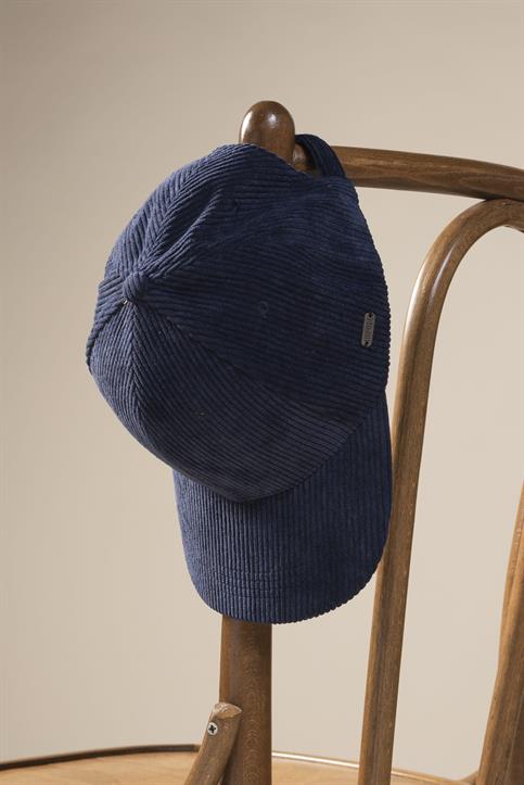 CAP CORDUROY 500 STRIPES BLUE