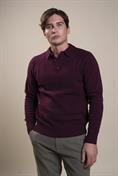 POLO NECK LAMBSWOOL BORDEAUX