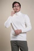 TURTLENECK MIXED MERINOS OFF WHITE