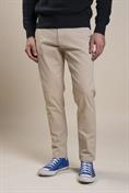 CHINO LONG SLIM TWILL STRETCH G/D DESERT