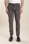 CHINO LONG SLIM CORDUROY 500 STRIPES G/D C.ROCK