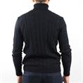 TURTLENECK ACRY/CTN/WOOL NAVY