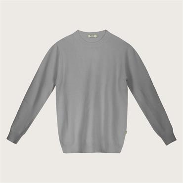 ROUND NECK 42%ACRY/30%POLY/28%POLIAM. GREY