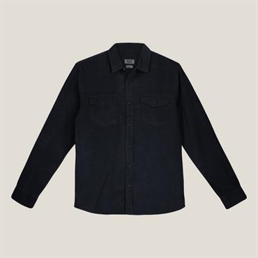 ITALIAN COLLAR L/S CORDUROY G/D NAVY