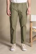 FATIGUE LONG COMF.COTTON SLUB F/D MIL.GREEN