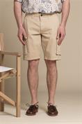 CARGO SHORT COMF.TWILL STRETCH G/D DESERT