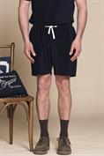 CHINO SHORT COMF.TOWEL TERRY F/D NAVY
