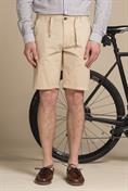 CHINO SHORT COMF.POPELINE G/D DESERT
