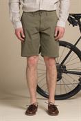 CHINO SHORT COMF.TWILL STRETCH G/D MIL.GREEN