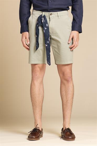 CHINO SHORT COMF.TWILL STRETCH G/D SALVIA