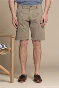 CHINO SHORT COMF.TWILL STRETCH G/D EMBROIDERY SALVIA