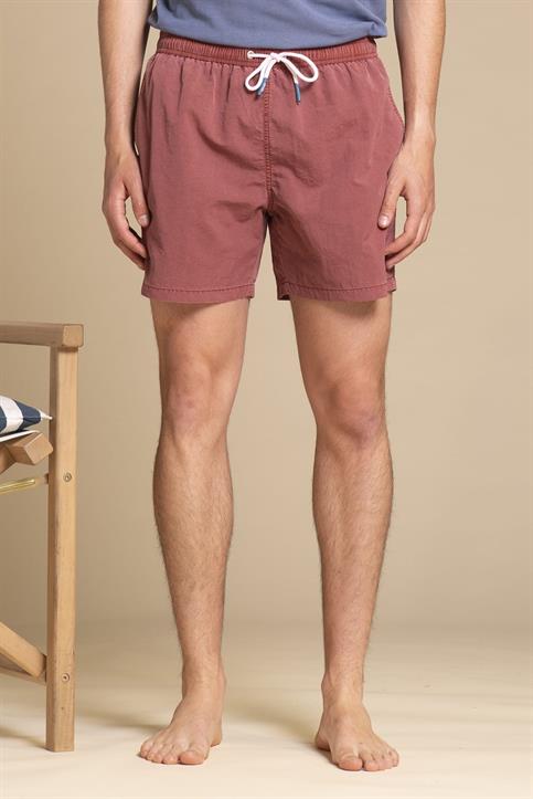 SWIMMING TRUNKS NYLON G/D BORDEAUX