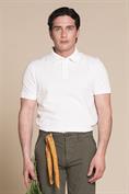 POLO S/S PIQUET STRETCH G/D WHITE