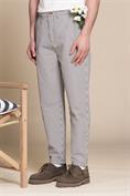 CHINO LONG COMF.SEERSUCKER Y/D NAVY STRIPE