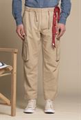 CARGO LONG COMF.MIXED LINEN F/D DESERT