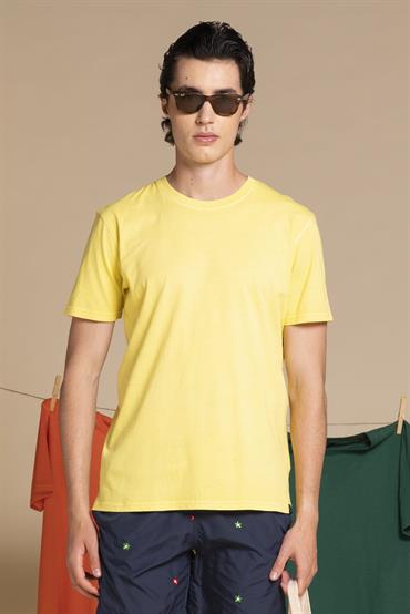 TSHIRT S/S JERSEY SOLID G/D LT.YELLOW