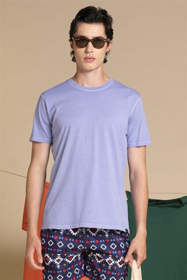 TSHIRT S/S JERSEY SOLID G/D LILAC