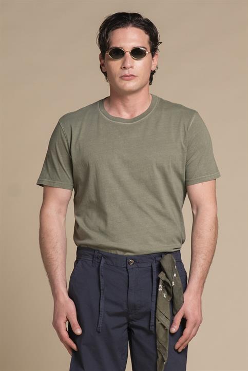 TSHIRT S/S JERSEY SOLID G/D MIL.GREEN