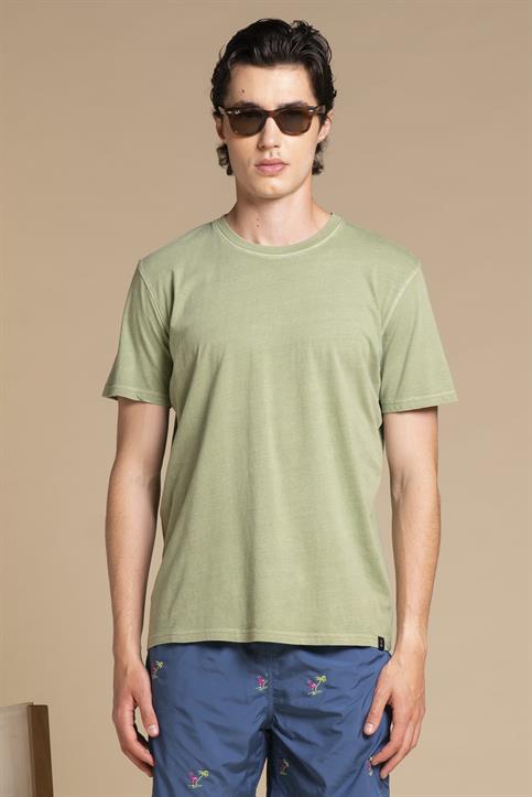 TSHIRT S/S JERSEY SOLID G/D LT.GREEN