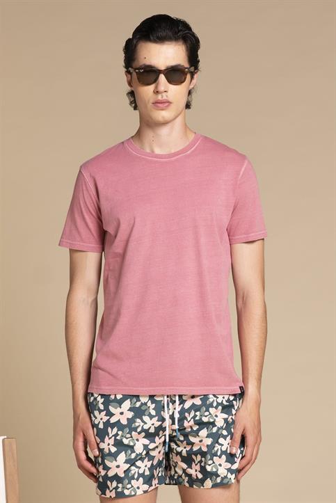 TSHIRT S/S JERSEY SOLID G/D PINK