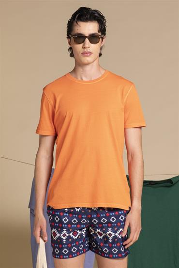 TSHIRT S/S JERSEY SOLID G/D ORANGE