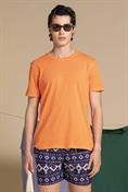 TSHIRT S/S JERSEY SOLID G/D ORANGE