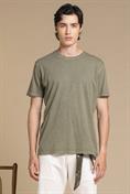 TSHIRT S/S JERSEY SLUB G/D MIL.GREEN