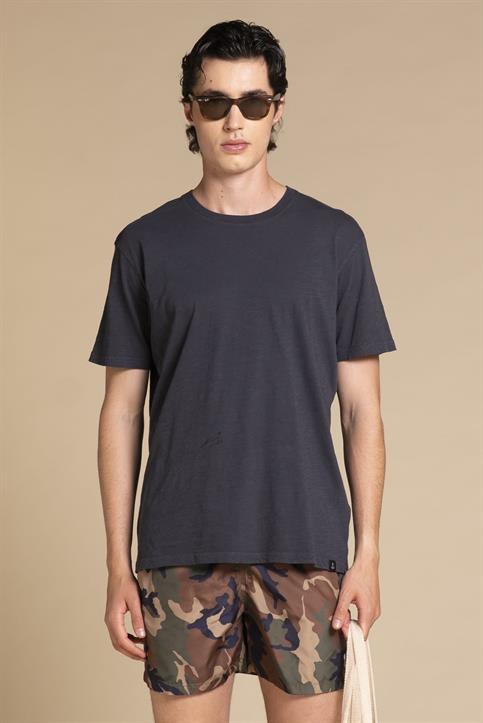 TSHIRT S/S JERSEY SLUB G/D LT.NAVY