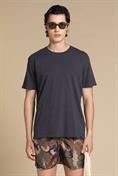TSHIRT S/S JERSEY SLUB G/D LT.NAVY