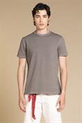 T-SHIRT S/S PIQUET STRETCH G/D GREY