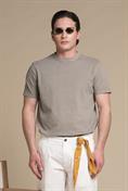 T-SHIRT S/S PIQUET STRETCH G/D MUD