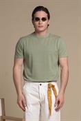 T-SHIRT S/S PIQUET STRETCH G/D LT.GREEN