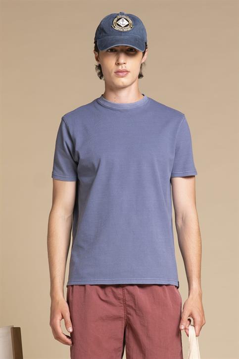 T-SHIRT S/S PIQUET STRETCH G/D AVION