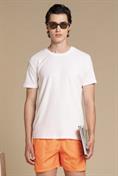 TSHIRT S/S TOWEL TERRY F/D WHITE