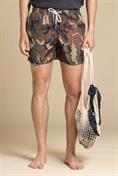 SWIMMING TRUNKS POLYESTER CAM.GREEN