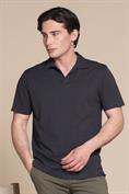 POLO SKIPPER S/S JERSEY SLUB G/D LT.NAVY