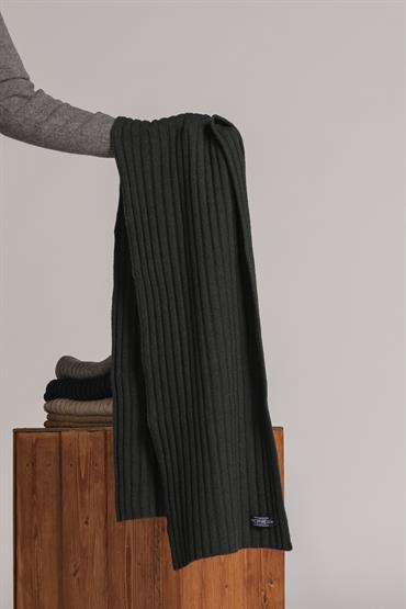 SCARF LAMBSWOOL DK.GREEN