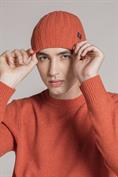 CAP LAMBSWOOL ORANGE