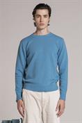 ROUND NECK LAMBSWOOL TURQUOISE