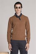ROUND NECK LAMBSWOOL MUD