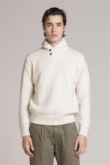 TURTLENECK LAMBSWOOL OFF WHITE