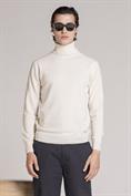 TURTLENECK LAMBSWOOL OFF WHITE