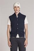 GILET BTN LAMBSWOOL NAVY